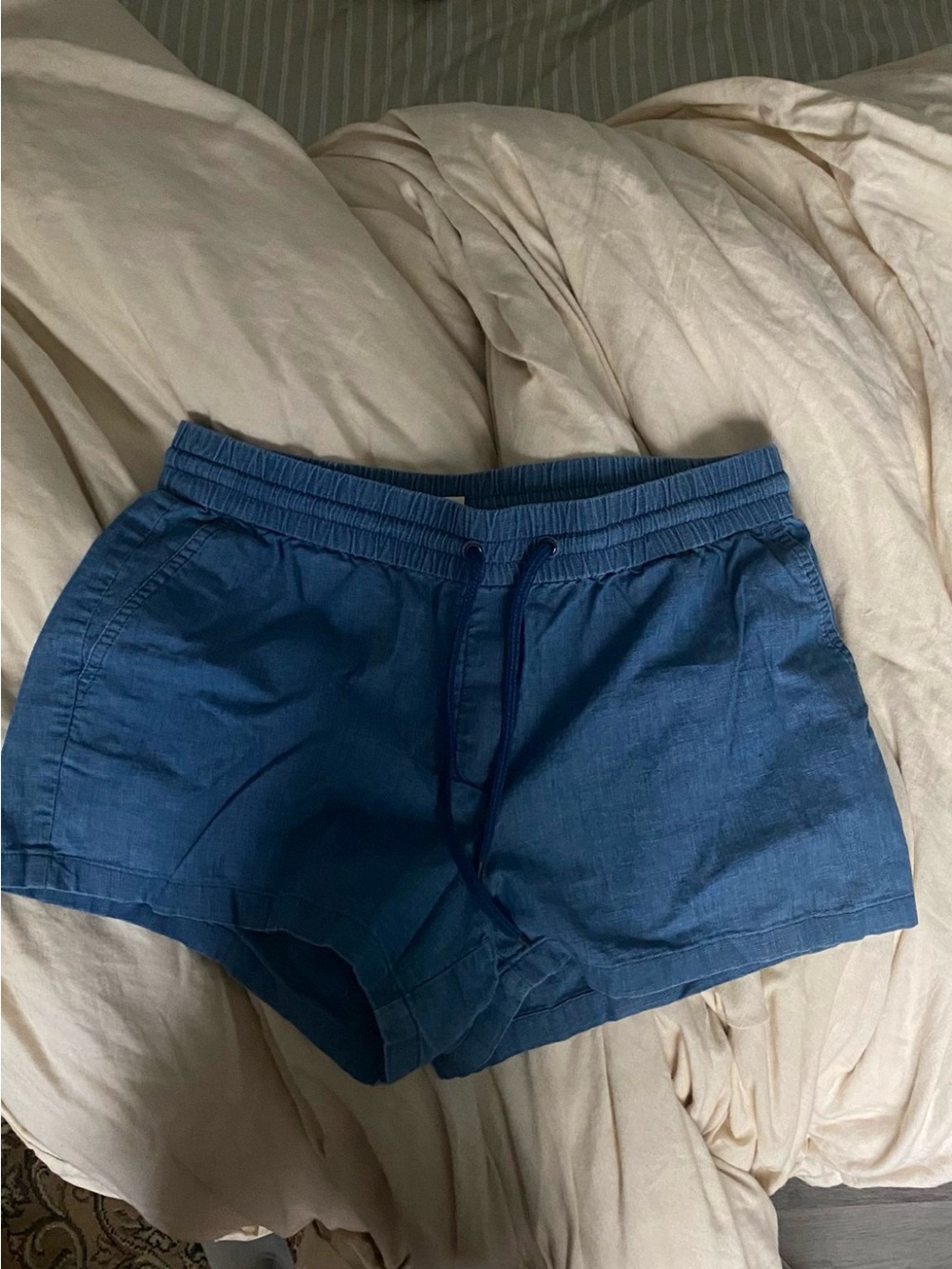 J. Crew Navy Blue Drawstring short